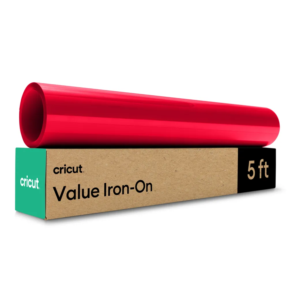 Cricut Thermocollant (htv)^Thermocollant économique (1,5 m / 5 pi), Rouge