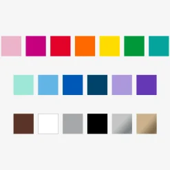 Cricut Matériaux Économiques|Thermocollant (htv)^Thermocollant économique, collection Rainbow - 30,5 cm &times; 30,5 cm (12 po &times; 12 po) (20 unités)