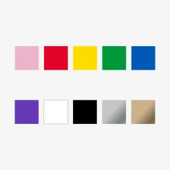 Cricut Matériaux Économiques|Thermocollant (htv)^Thermocollant économique, collection Rainbow - 30,5 cm &times; 91,4 cm (12 po &times; 3 pi) (10 unités)