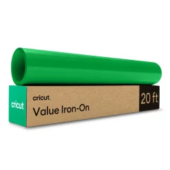Cricut Matériaux Économiques^Thermocollant économique de 30,5 cm × 6 m (12 po × 20 pi), Vert