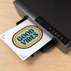 Cricut Matériaux Imprimables & Stickers|Thermocollant (htv)^Thermocollant imprimable pour tissus foncés - A4 (3 feuilles)
