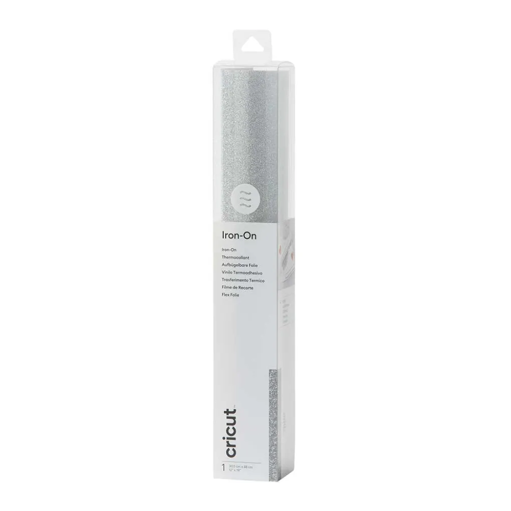 Cricut Thermocollant (htv)^Thermocollant pailleté, Argent