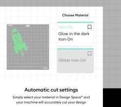 Cricut Thermocollant (htv)|La Gamme Explore^Thermocollant phosphorescent