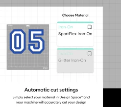 Cricut Thermocollant (htv)^Thermocollant Sportflex™, Argent