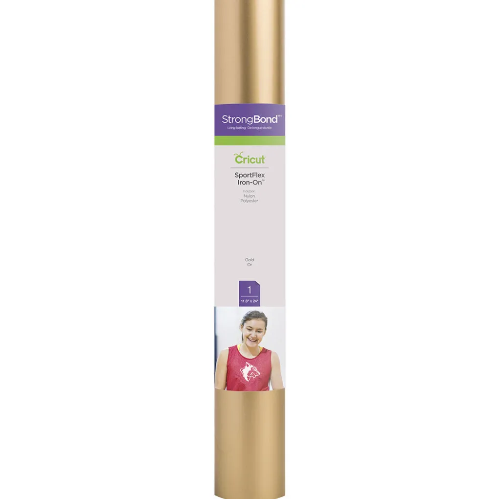 Cricut Thermocollant (htv)^Thermocollant SportFlex-Or