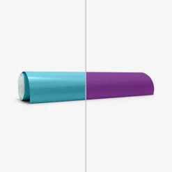 Cricut La Gamme Explore|Vinyle^Vinyle à couleur changeante activé par le froid - Permanent, turquoise - violet