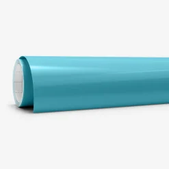 Cricut La Gamme Explore|Vinyle^Vinyle à couleur changeante activé par le froid - Permanent, turquoise - violet