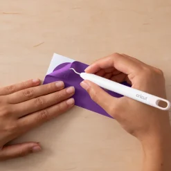 Cricut La Gamme Explore|Matériaux^Vinyle avec couleur activée par la chaleur - Permanent, Violet - Turquoise