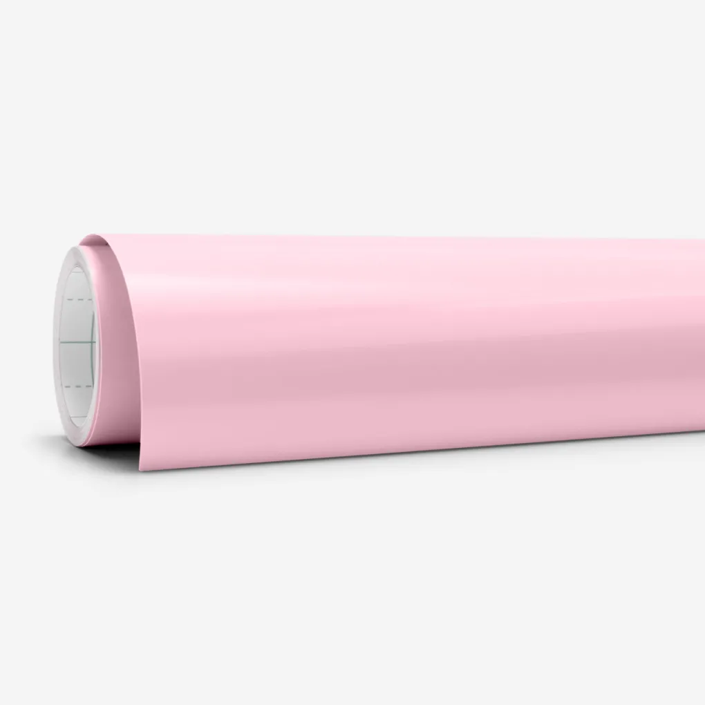 Cricut La Gamme Explore|Matériaux^Vinyle avec couleur activée par le froid - Permanent, Rose clair - Magenta