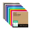 Cricut Matériaux Économiques|Vinyle^Vinyle économique, collection Rainbow (100 unités)