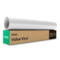 Cricut Matériaux Économiques^Vinyle économique de 10,6 m (35 pi), Blanc