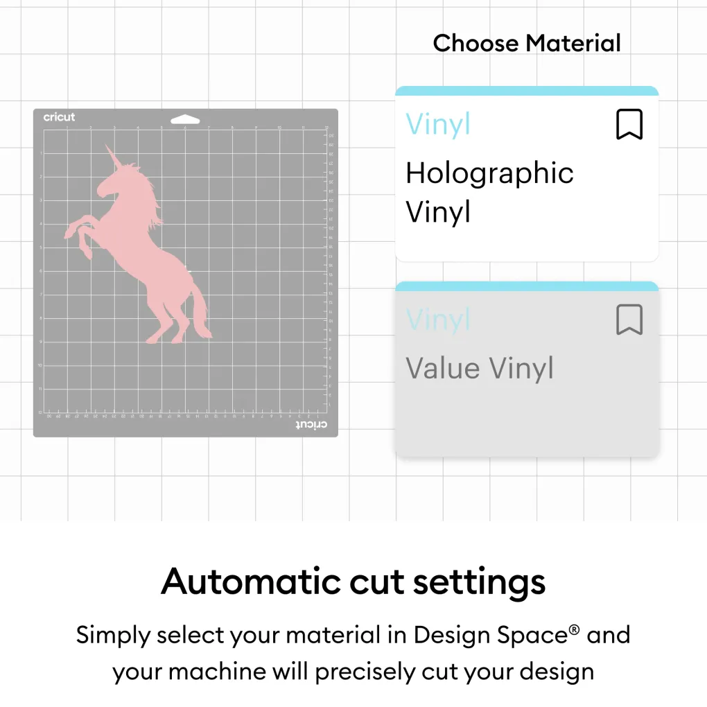 Cricut Vinyle|Matériaux^Vinyle holographique (1,2m / 4pi)