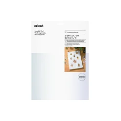Cricut Matériaux Imprimables & Stickers^Vinyle imprimable - A4 (12 feuilles)