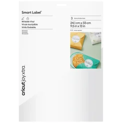Cricut Vinyle|Gamme Smart Materials^Vinyle inscriptible Smart Label™ Joy Xtra™ - permanent (3 feuilles)