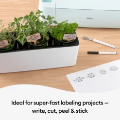 Cricut Vinyle|Gamme Smart Materials^Vinyle inscriptible Smart Label™ -Amovible (0,9m (3 pi))
