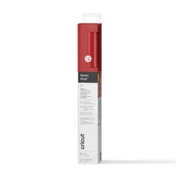 Cricut Vinyle^Vinyle permanent sans tapis Smart Vinyl™ (0,9 m / 3 pi), Rouge