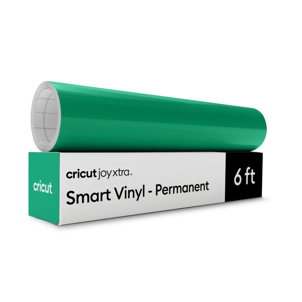 Cricut Exclusivité Web^Vinyle permanent sans tapis Smart Vinyl™ Joy Xtra™ (1,8 m / 6 pi), Herbe