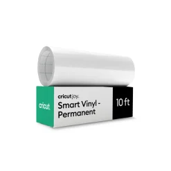 Cricut Exclusivité Web^Vinyle permanent sans tapis Smart Vinyl™ Joy™ (3 m / 10 pi), Blanc
