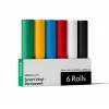 Cricut Exclusivité Web^Vinyle permanent sans tapis Smart Vinyl™ Joy Xtra™, collection Variety (0,6 m / 2 pi, 6 unités)